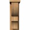 Ekena Millwork Ridgewood Rough Sawn Corbel w/Backplate, Western Red Cedar, 6"W x 14"D x 18"H COR06X14X18RID01RWR - alternate 3